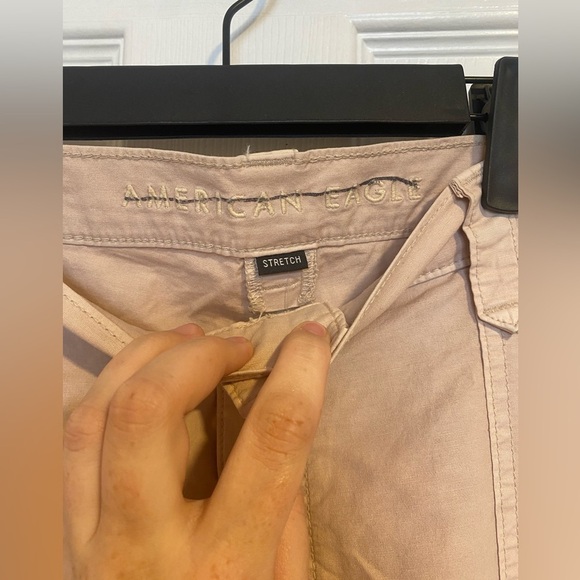Newww!!!American Eagle Blush Pink High-Waisted Flare Pants Size 20 - Picture 9 of 10